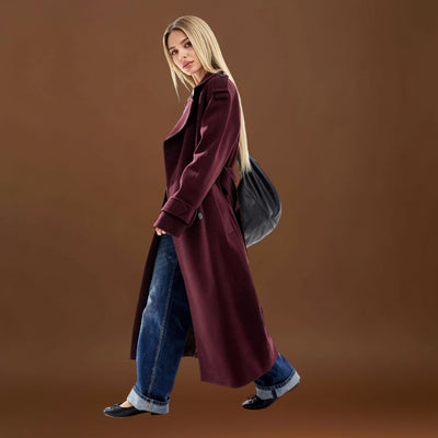 Amalia | Casaco Bordô