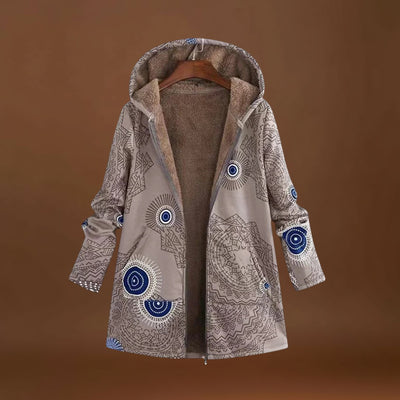 Aurora - Casaco com capuz quente e macio