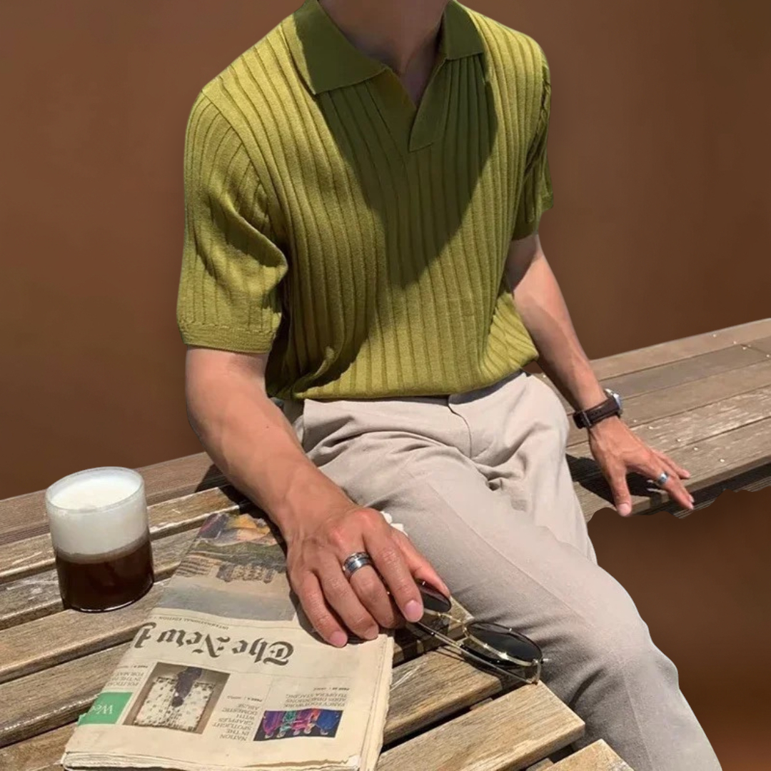 CRISTIANO | POLO ELEGANTE CANELADO