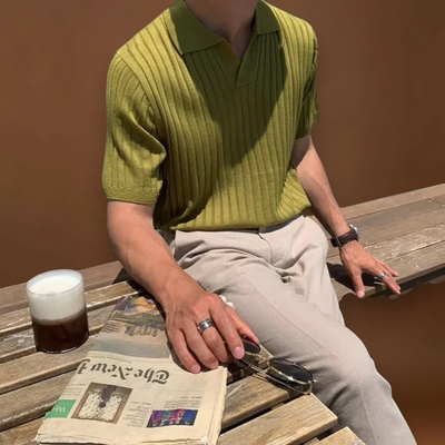 CRISTIANO | POLO ELEGANTE CANELADO