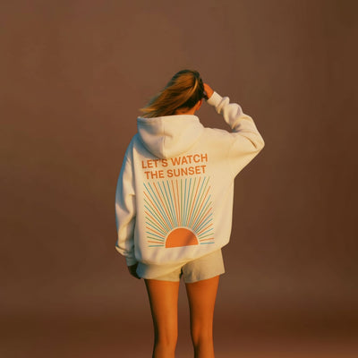 Mariana - Hoodie de Serenidade ao Entardecer