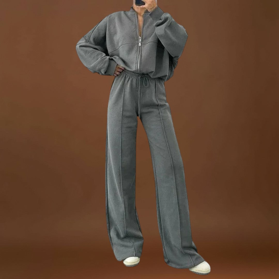 Maria Helena - Sweater e Calças Confortáveis