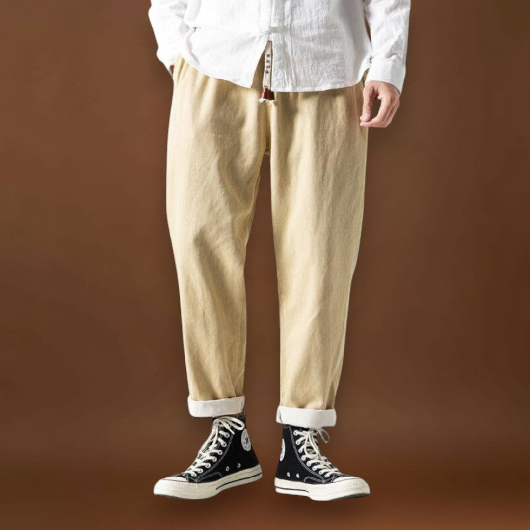 Asami - Calças de ganga Comfort Cinzento