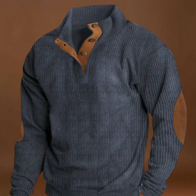 Miguel | Camisola Com Cotoveleiras Suaves