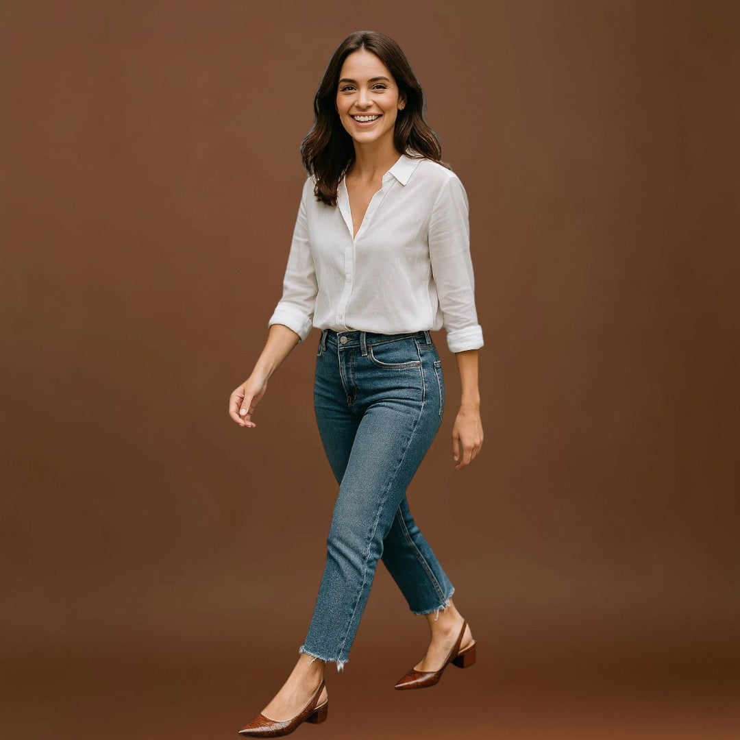 Vera – Sapatos de salto alto crocodilo