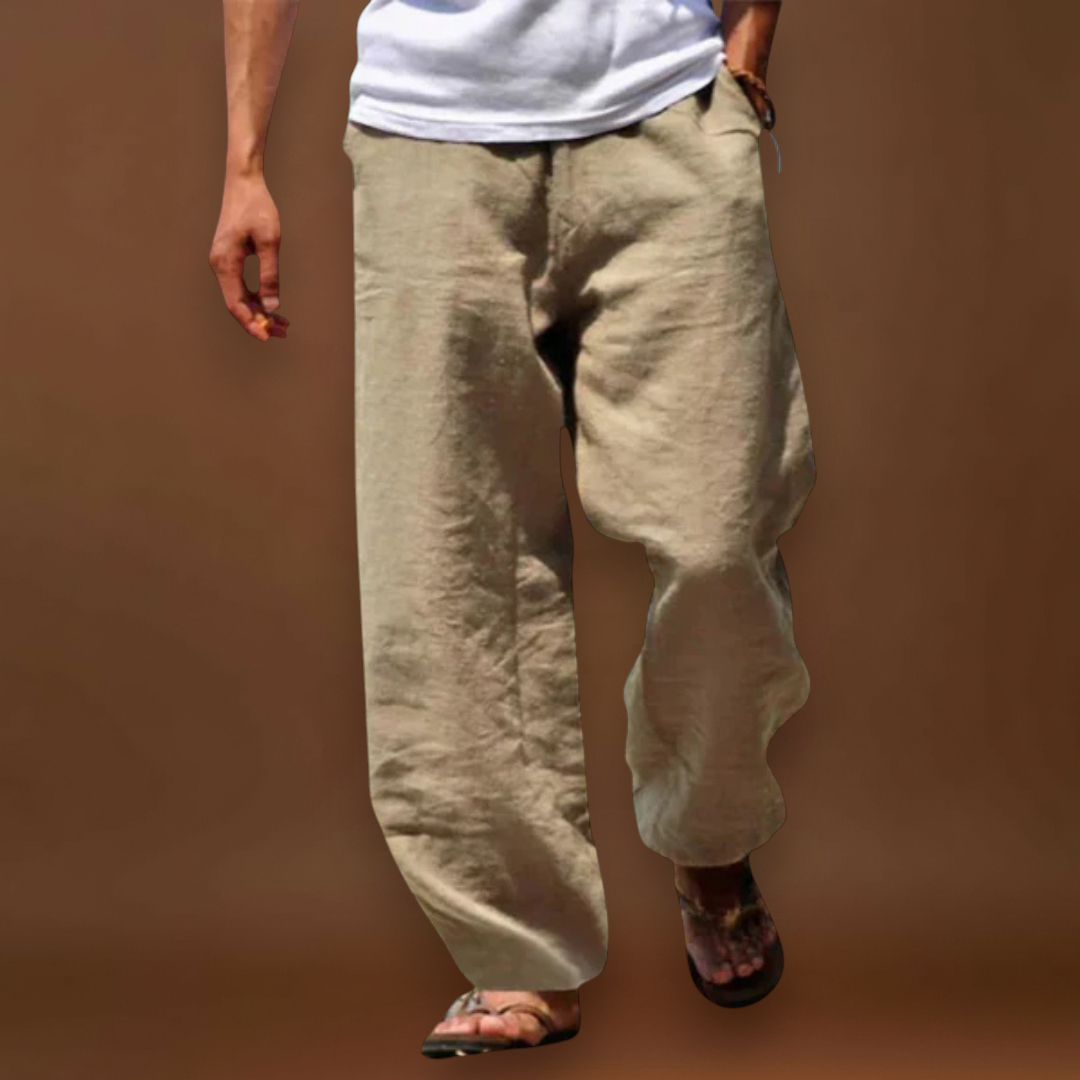 Oliver | Calças Clássicas de Linho