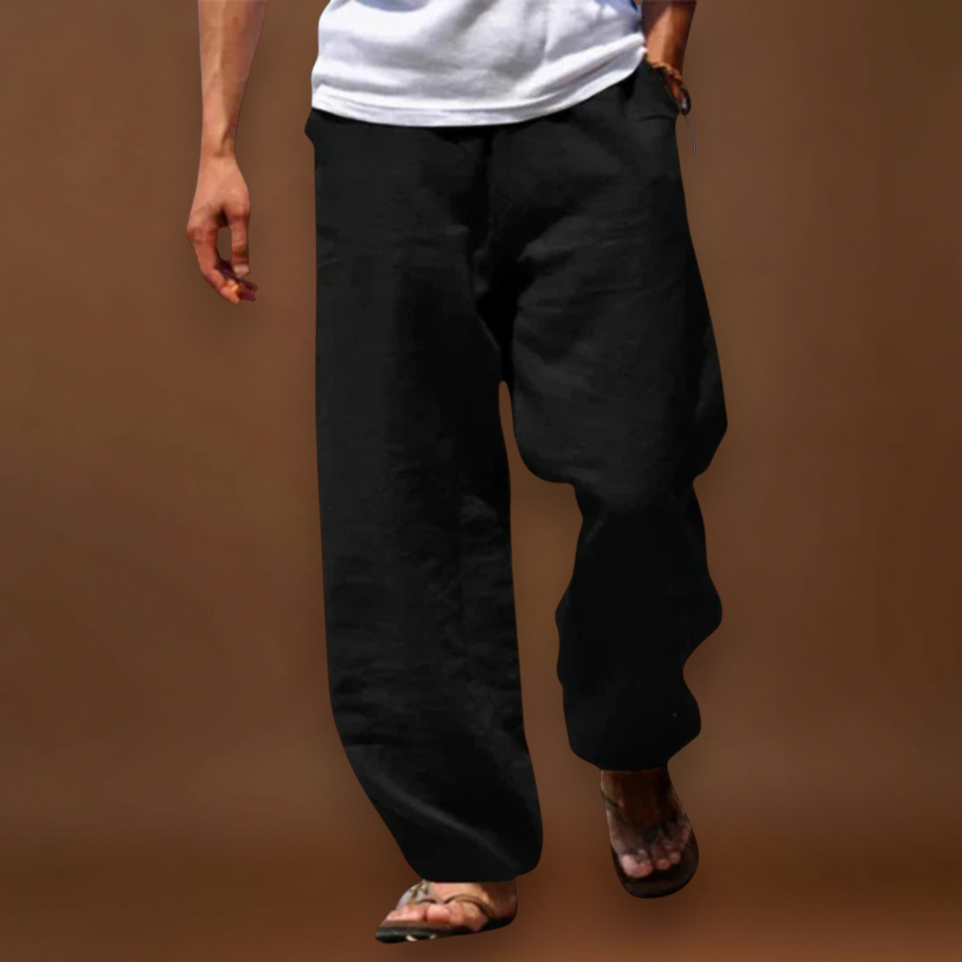 Oliver | Calças Clássicas de Linho