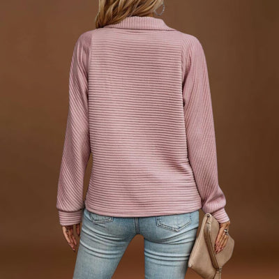 Leonor - Sweater Elegante com fecho
