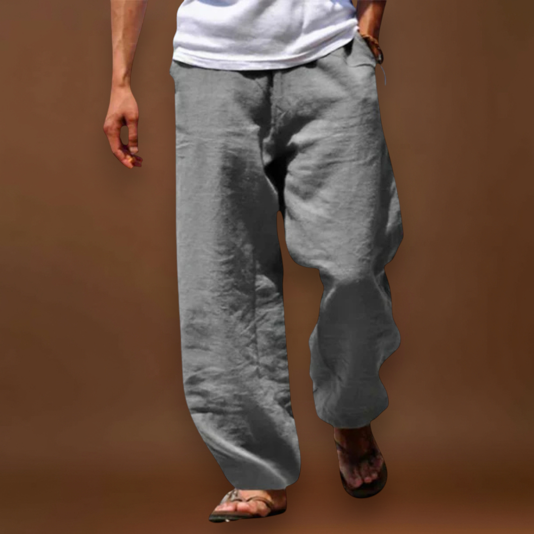 Oliver | Calças Clássicas de Linho