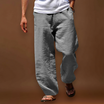 Oliver | Calças Clássicas de Linho