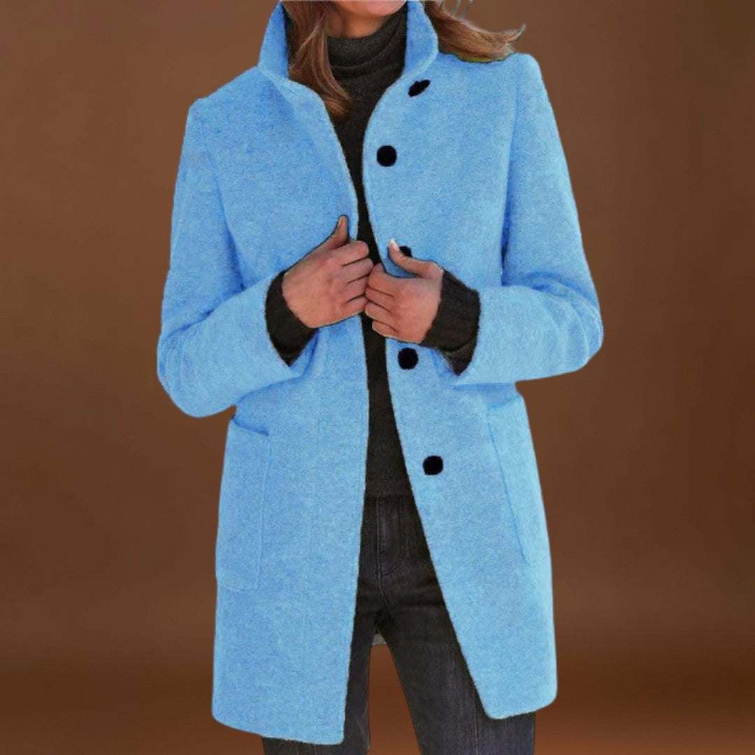 Debora - Casaco clássico em mistura de lã