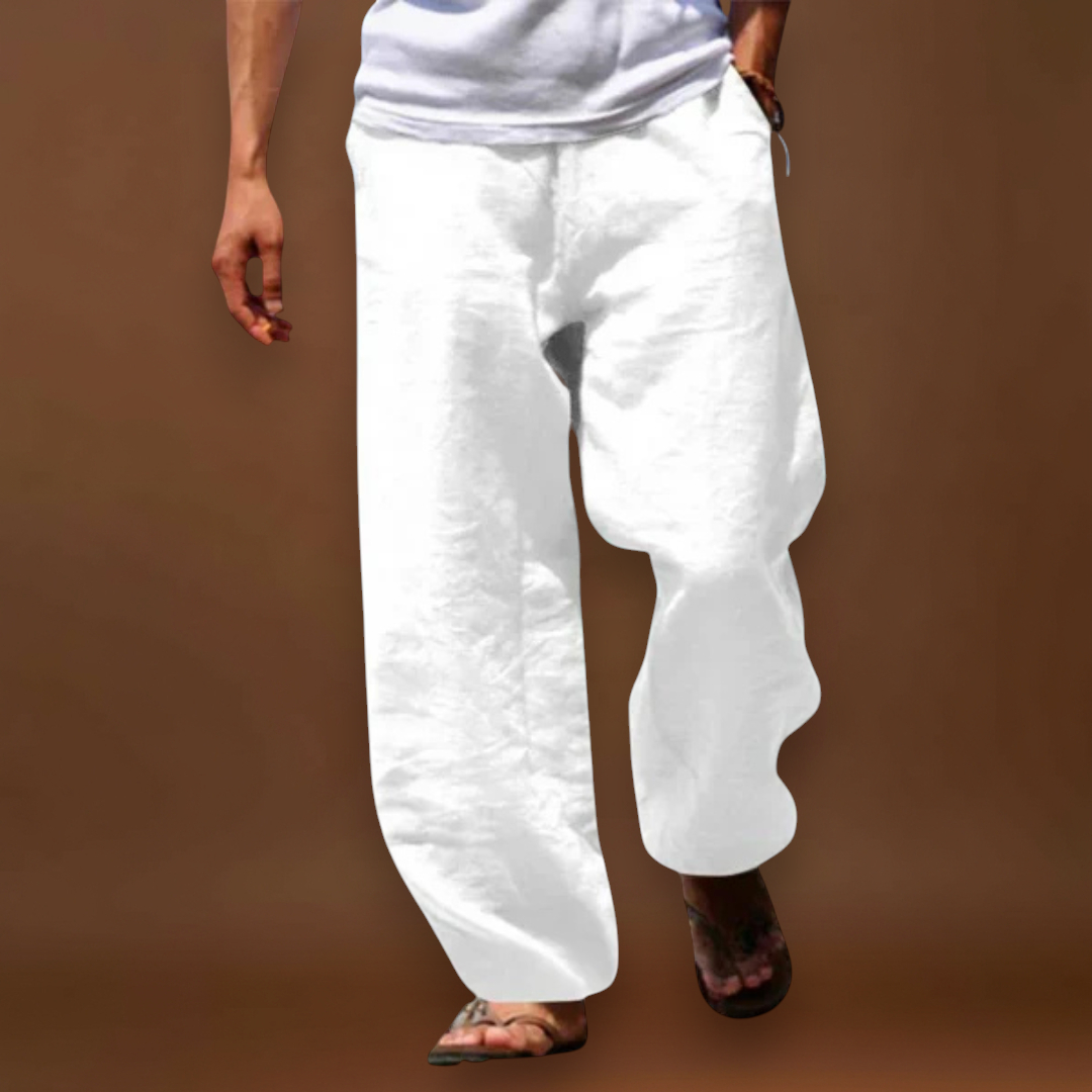 Oliver | Calças Clássicas de Linho