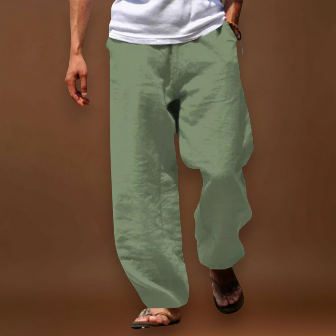 Oliver | Calças Clássicas de Linho