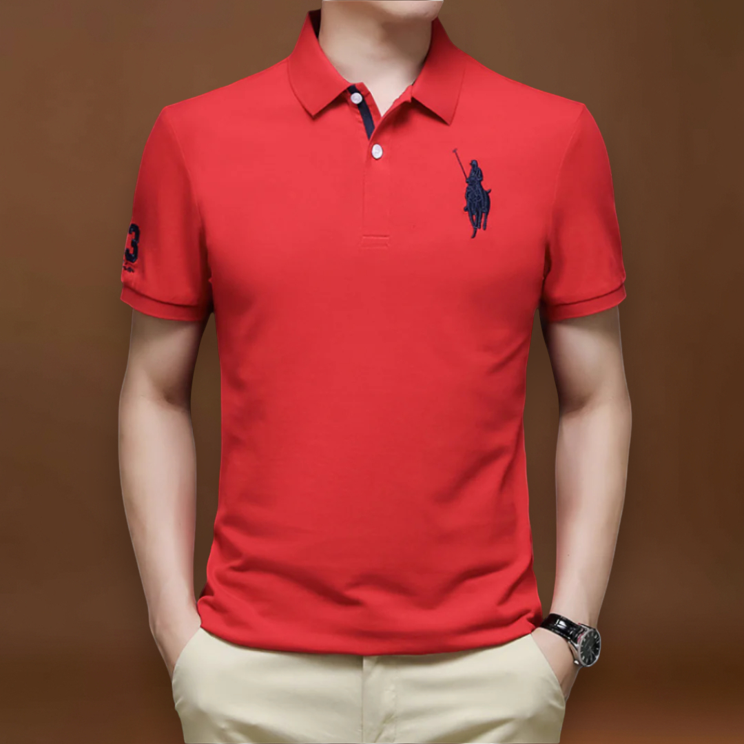 RAFAEL | POLO ELEGANTE COM BORDADO