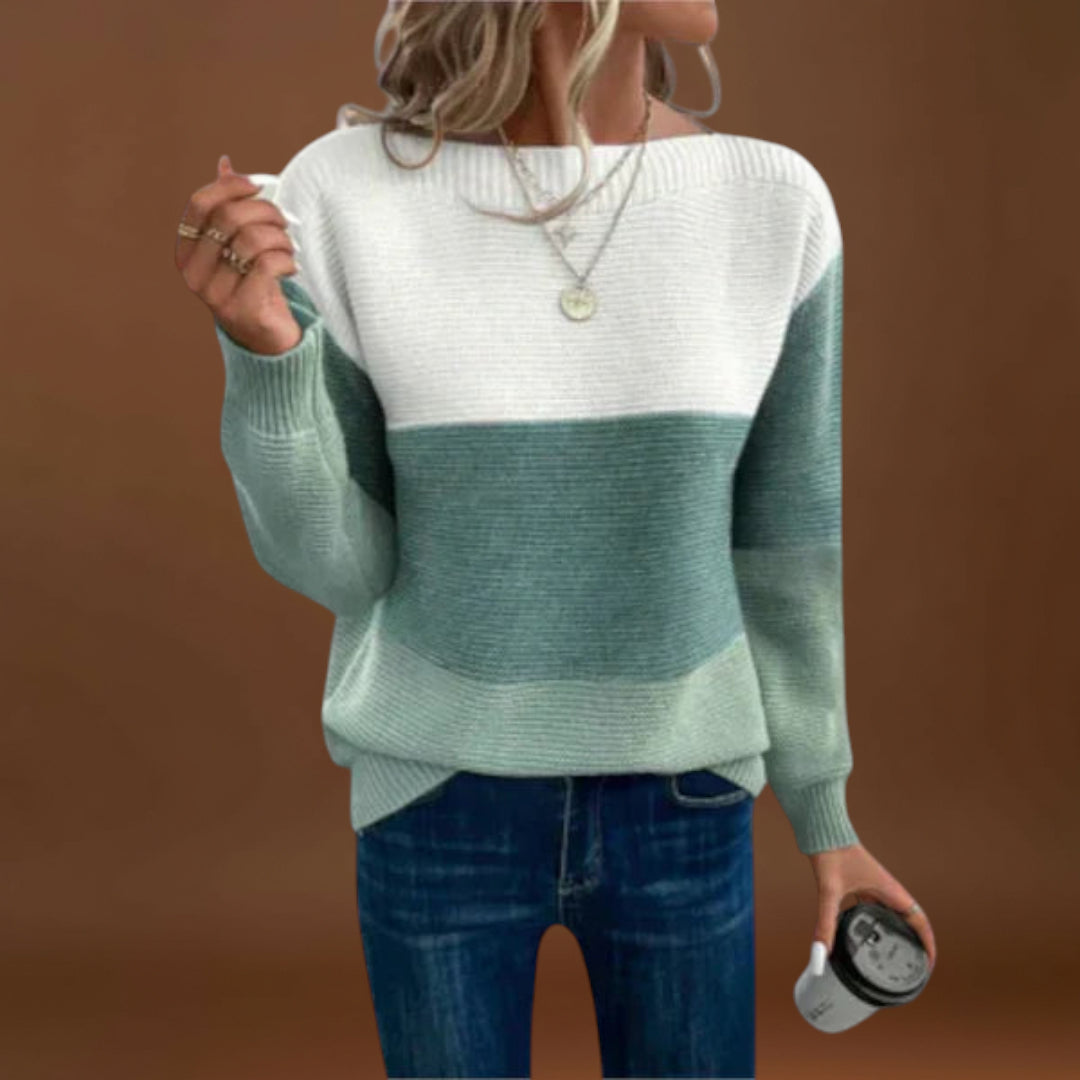 Clara - Suéter Tricolor