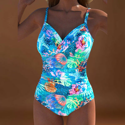 Ana – Fato de banho com recortes náuticos