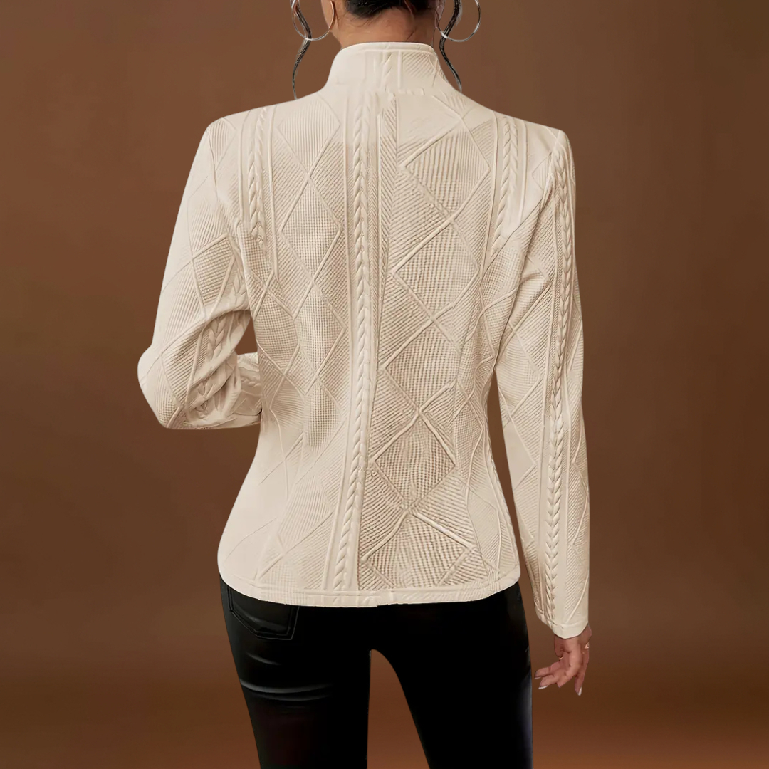 Graça - Casaco com detalhes elegantes