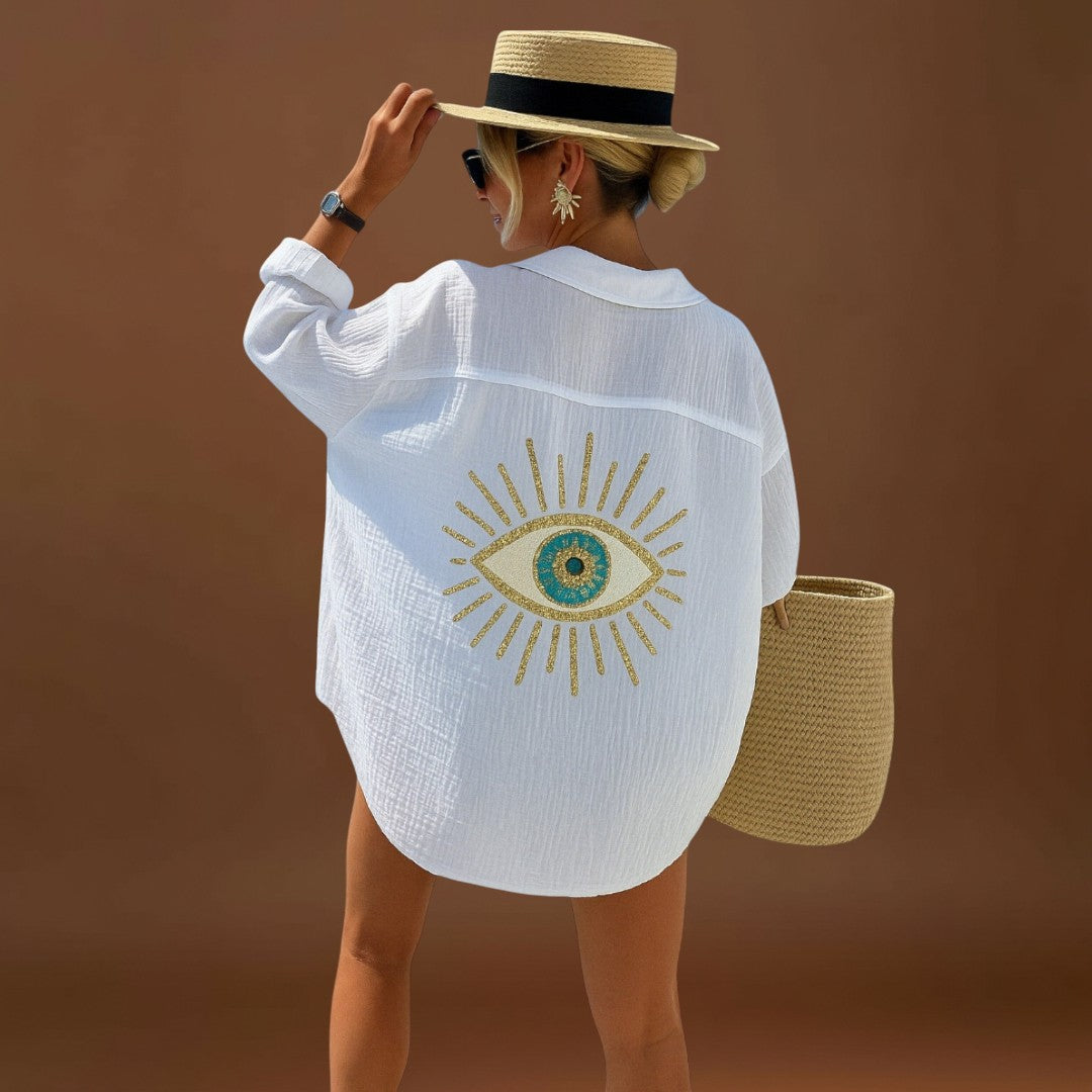 Alice - Camisa Casual Estilo Ibiza