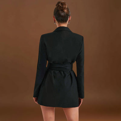 Zélia - Vestido Blazer com Decote em V