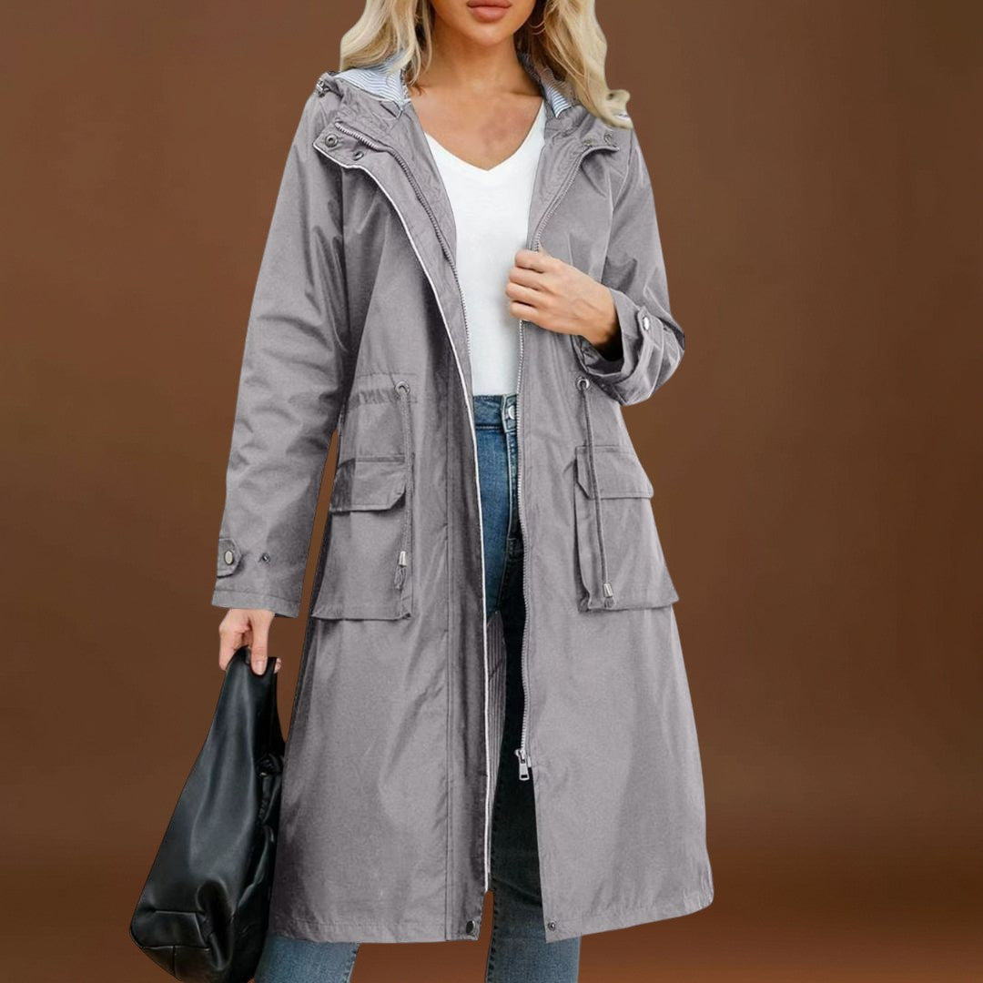 Rosa - Casaco com capuz para o conforto do dia a dia