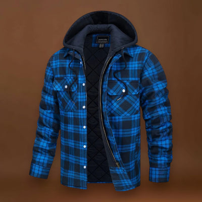 Carlos - Casaco Aos Quadrados Com Fecho