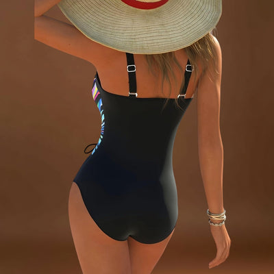 Teresa – Fato de banho com decote cruzado