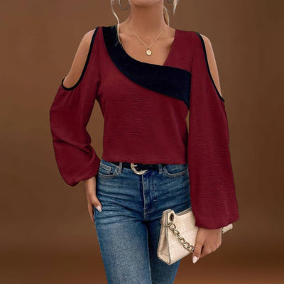 Mariana - Blusa com decote quadrado