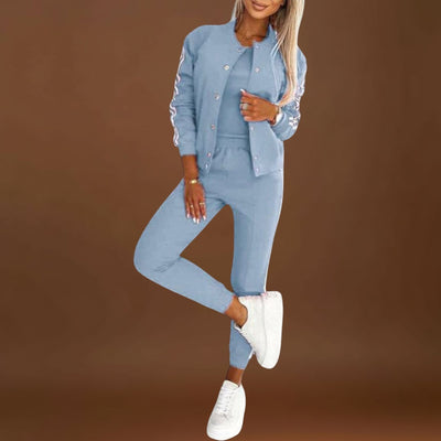 Eulalia - Conjunto de casaco, colete e calças