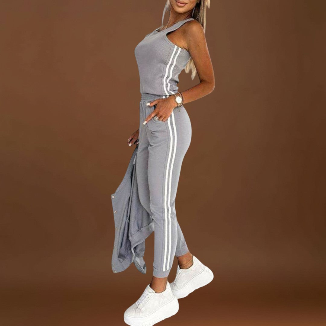 Eulalia - Conjunto de casaco, colete e calças