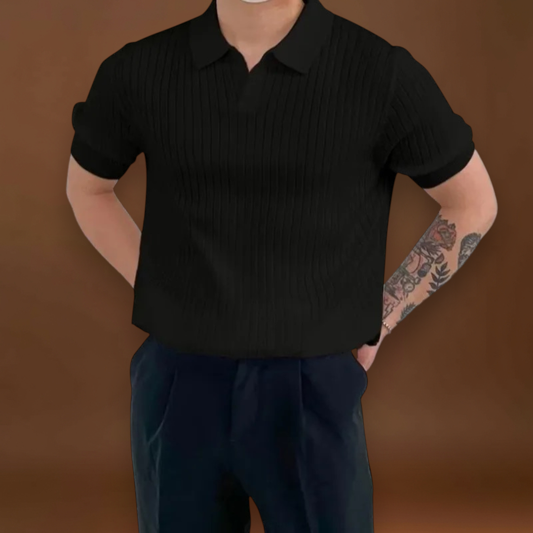 CRISTIANO | POLO ELEGANTE CANELADO