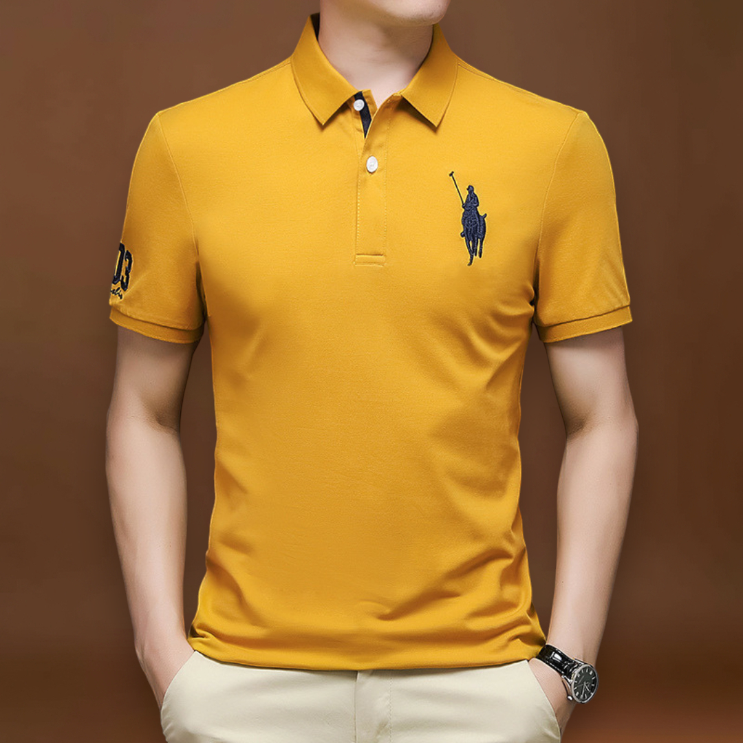 RAFAEL | POLO ELEGANTE COM BORDADO