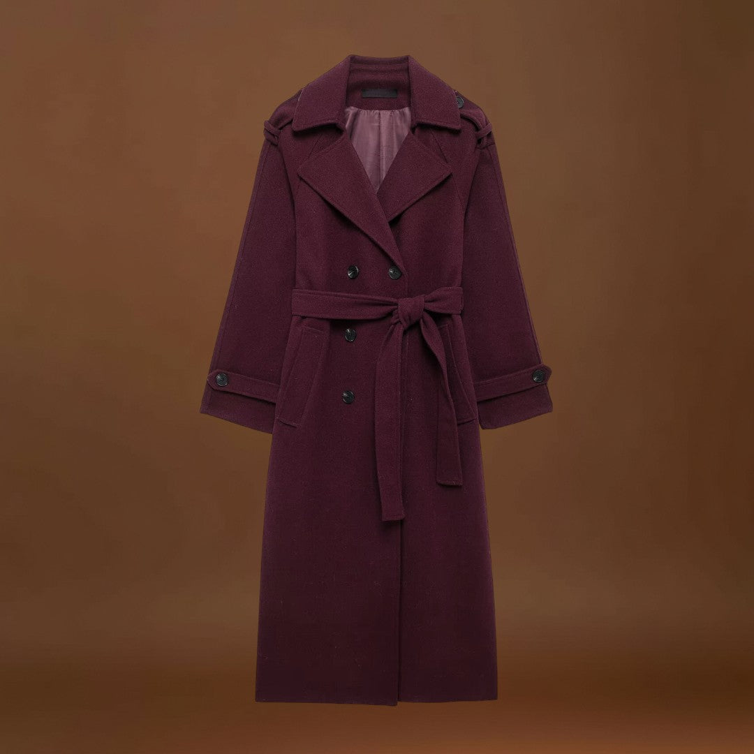 Amalia | Casaco Bordô