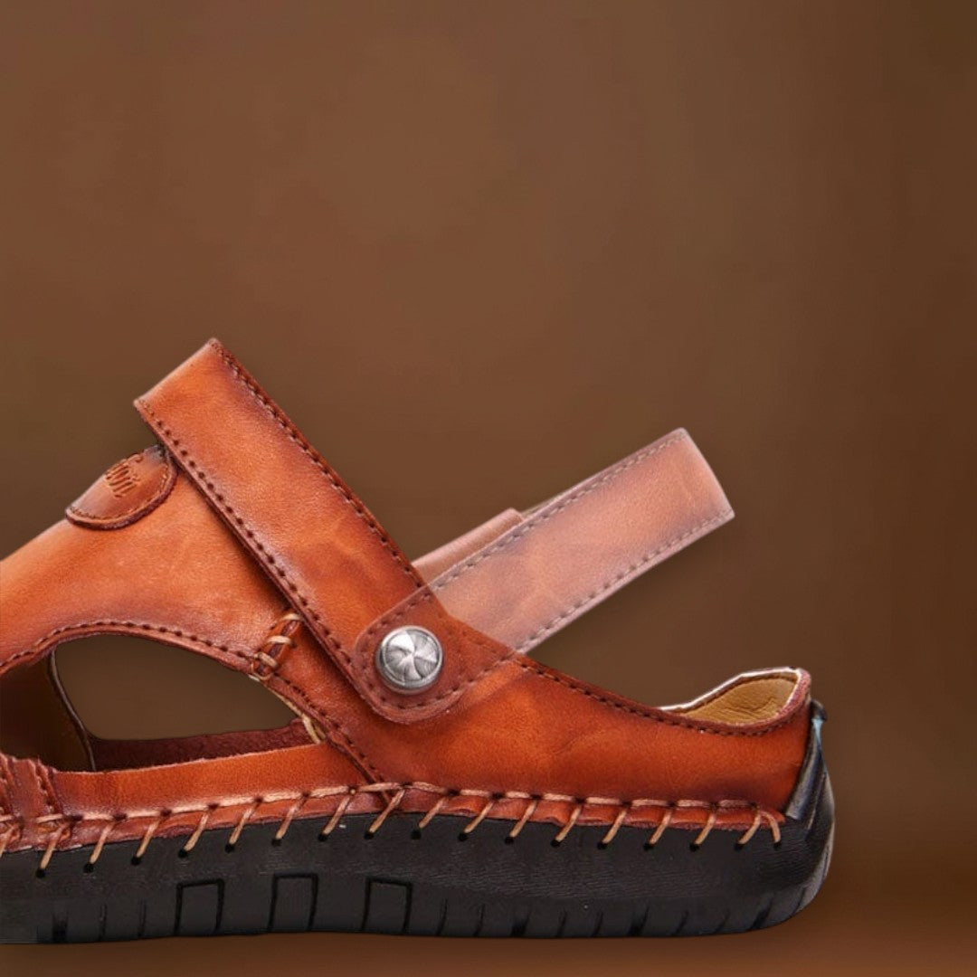 Évasion - Sandálias de couro para homem