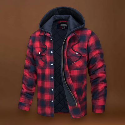 Carlos - Casaco Aos Quadrados Com Fecho