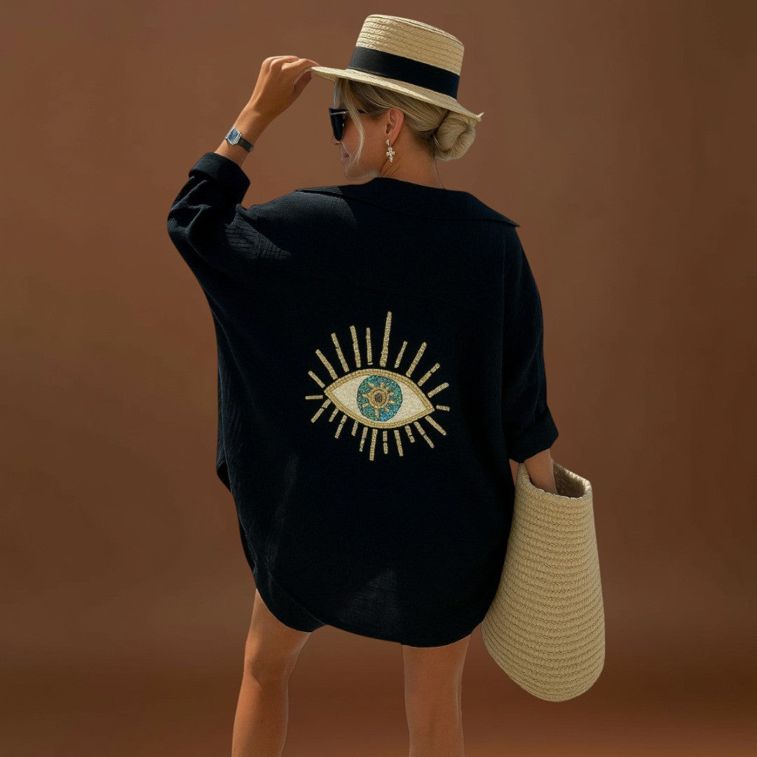 Alice - Camisa Casual Estilo Ibiza