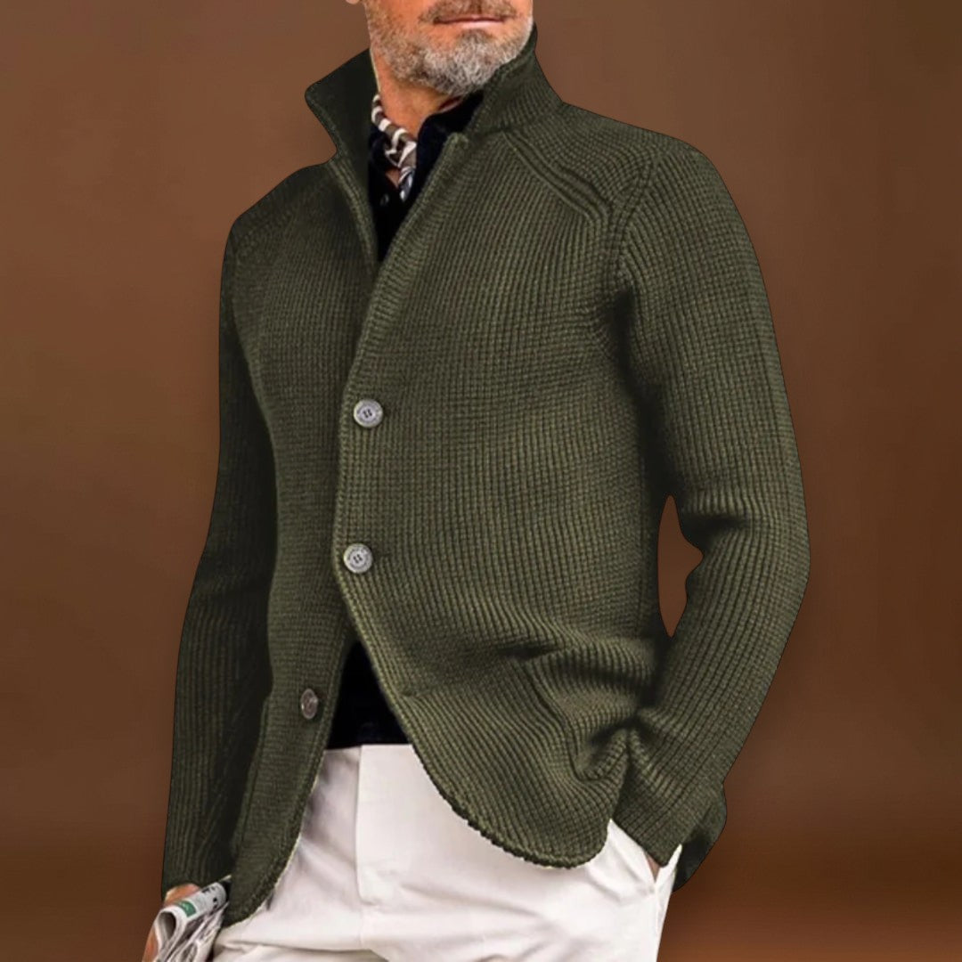 Edgar | Cardigan Clássico de Malha com Botões