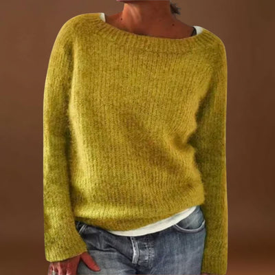 Bruna – camisola de malha de cor única