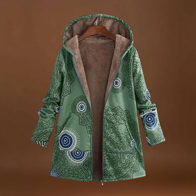 Aurora - Casaco com capuz quente e macio