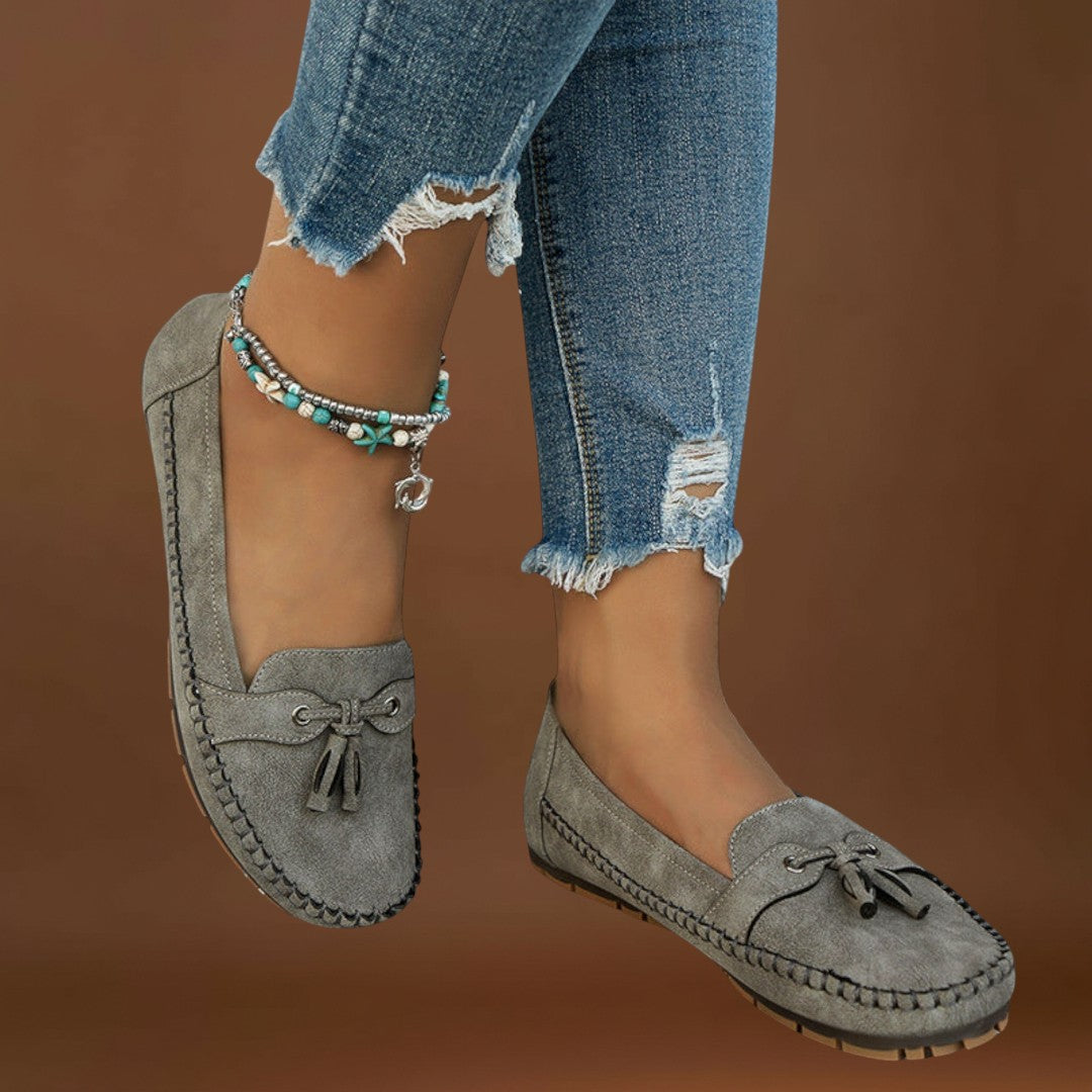 Teresa - Mocassins de pele