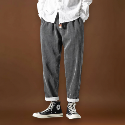 Asami - Calças de ganga Comfort Cinzento