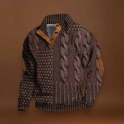 Rui | Camisola Estilosa Com Padrão de Trança