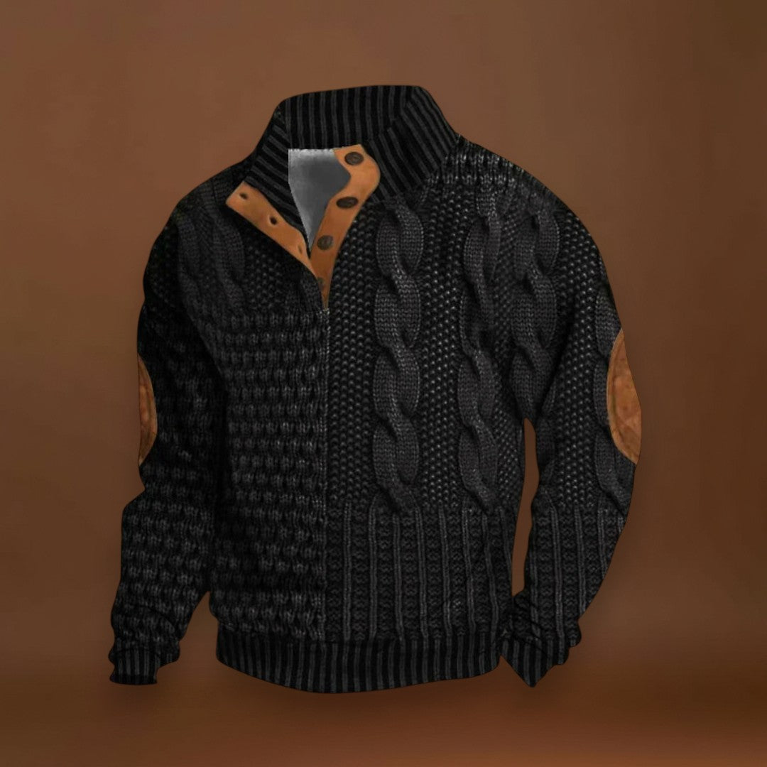 Rui | Camisola Estilosa Com Padrão de Trança