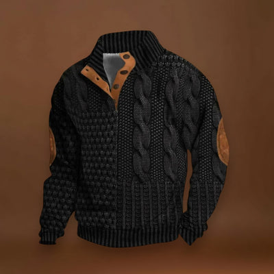 Rui | Camisola Estilosa Com Padrão de Trança