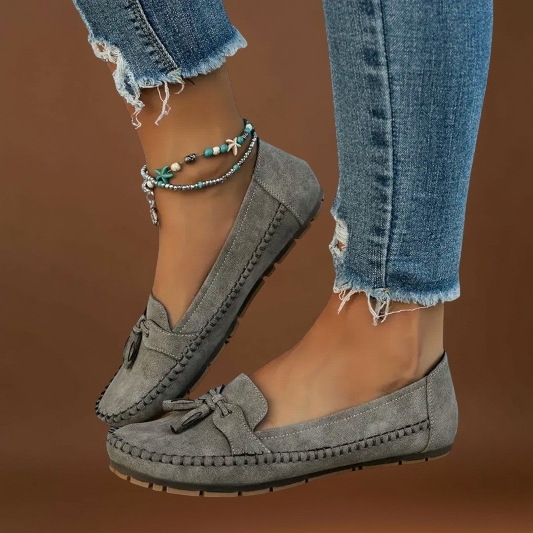 Teresa - Mocassins de pele