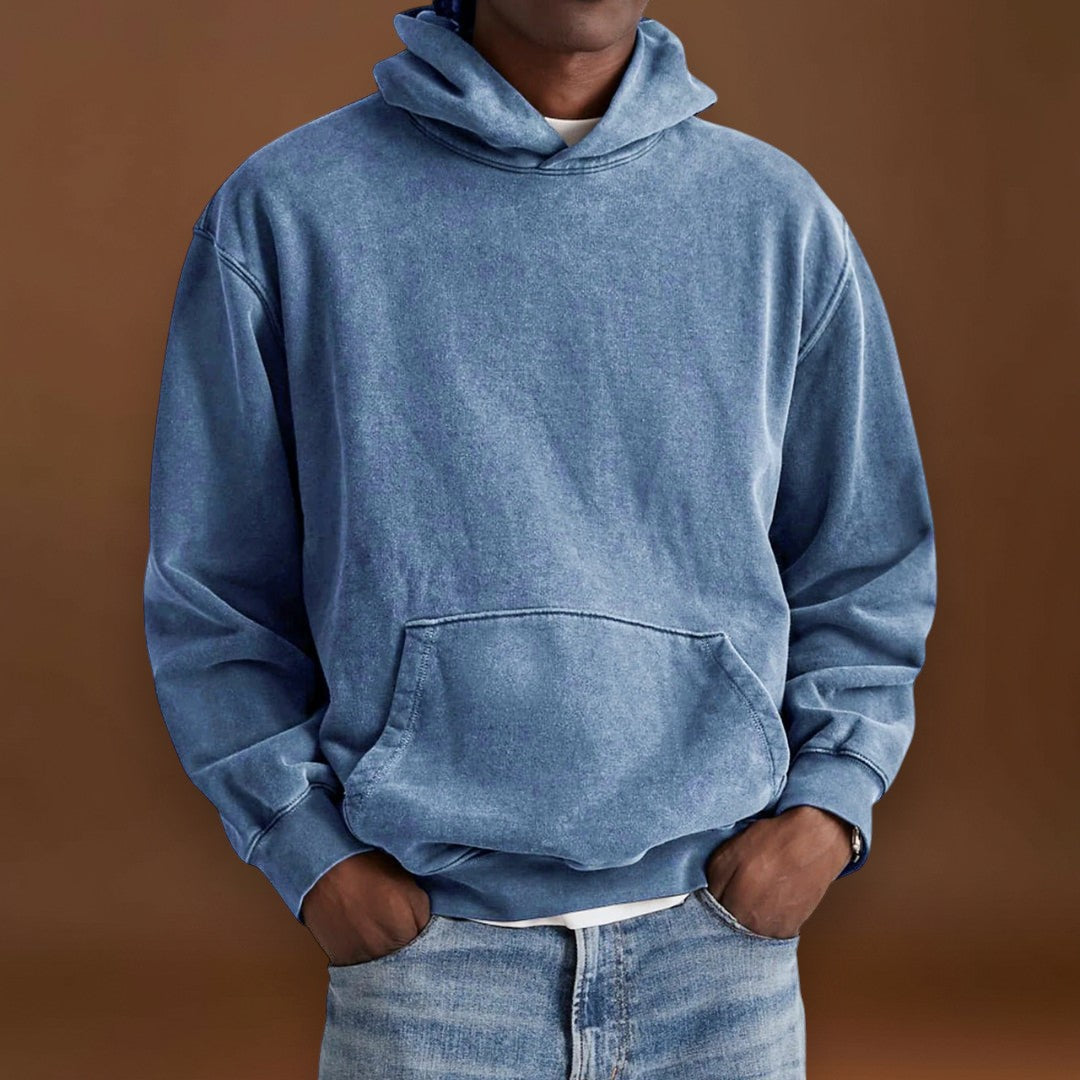 Ricardo | Hoodie Casual De Algodão