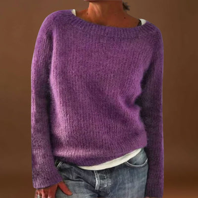 Bruna – camisola de malha de cor única