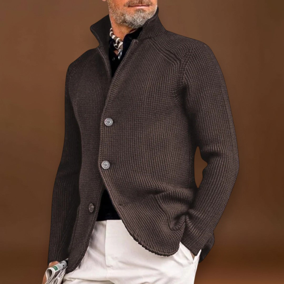 Edgar | Cardigan Clássico de Malha com Botões