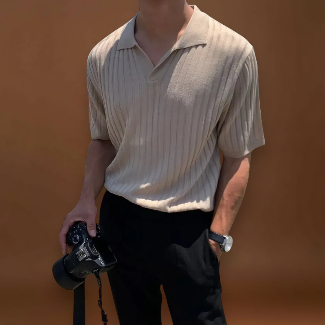 CRISTIANO | POLO ELEGANTE CANELADO