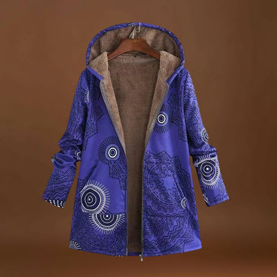 Aurora - Casaco com capuz quente e macio