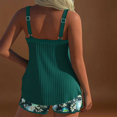 Paula - Conjunto de praia às riscas